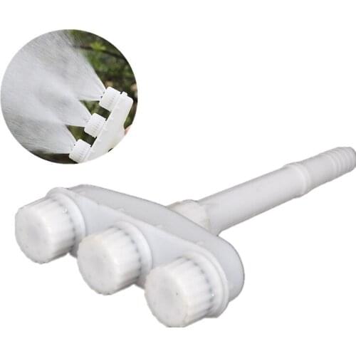 3-Head Agricultural Watering Vegetable Sprinkler Atomizing Nozzle Garden Watering Sprinkler Micro Irrigation Fittings