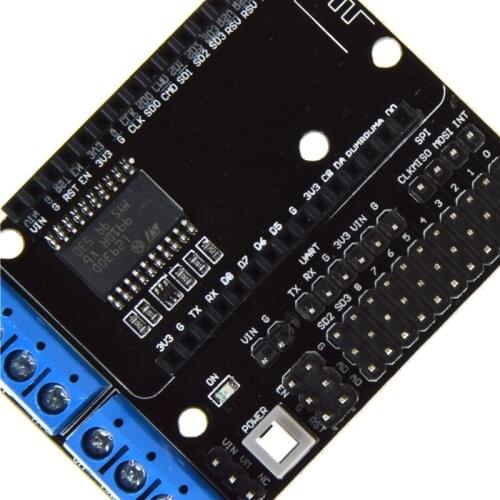 Official smarian Robot Tank Car Motor Shield Development Board L293D for ESP8266 NodeMCU Remote Control Diy RC Toy