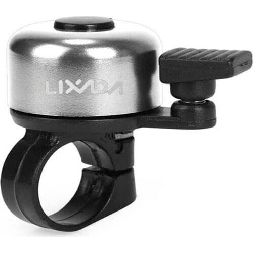 LIXADA Bike Bell Alloy Mountain Road Bicycle Horn Sound Alarm Safety Cycling Handlebar Metal Bell Bicycle Horn Bike Accessory