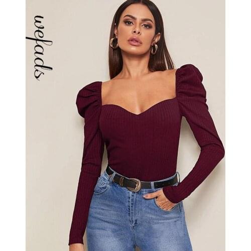 Женские длинные футболки Wefads China At AliExpress