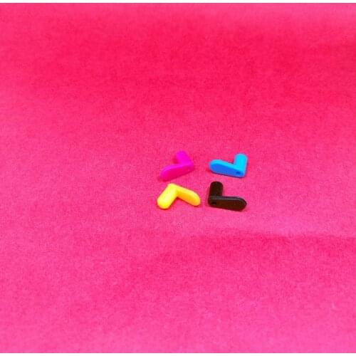 YOTAT 4 pcs BK/C/M/Y Rubber plug / Refillable ink Cartridge plug for Small Parts refill tool