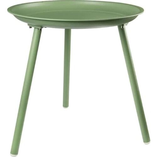 40*50cm Nordic Iron tea table Small Round Coffee Tables Piano coating Bedside table
