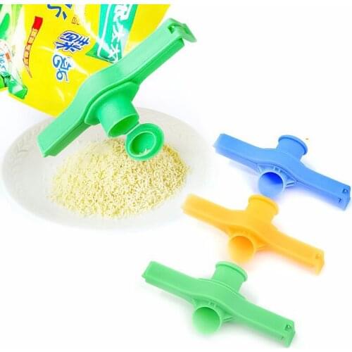 1PCS Bag Sealing Clip Food Fresh Storage Bags Clips Reusable Sealer Storage Bag Package Sealer Clamp Kitchen Accessories Gadgets