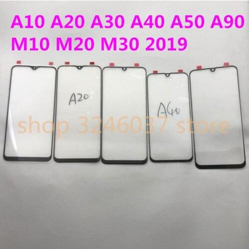 10pcs Original LCD Front Touch Screen Outer Glass Lens For Samsung Galaxy A10 A20 A30 A40 A50 A60 A70 A80 A90 M10 M20 M30 Repair