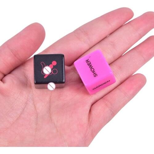 2 Pcs Sex Dice Position Fun Adult Sexy Posture Couple Lovers Humour Game Toy Adult Erotic Love Sex Dice Novelty Party Gift