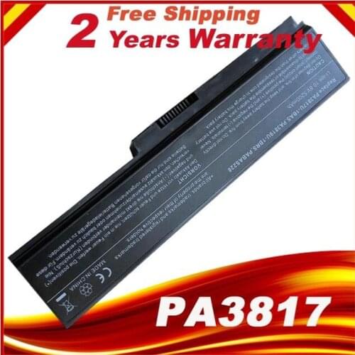HSW Laptop Battery For TOSHIBA Satellite L645 L655 L700 L730 L735 L740 L745 L750 L755 PA3817 PA3817U PA3817U-1BRS 3817