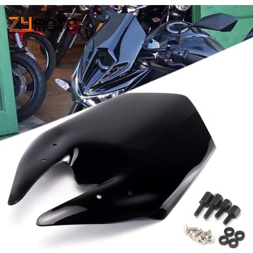 Free Shipping Motorcycle Windshield WindScreen Double Bubble For KAWASAKI Z800 Z 800 2012 2013 2014 2015 2016 2017 2018