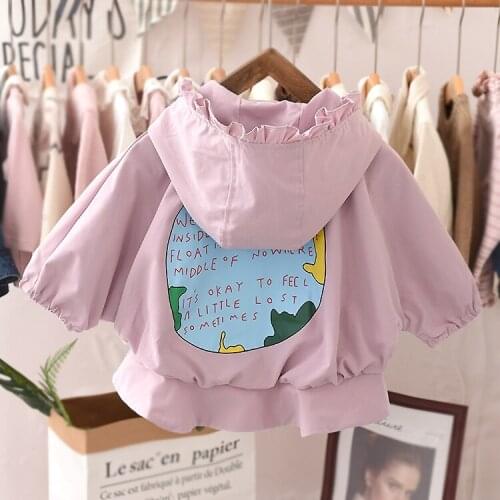 Girl Baby Kid Waterproof Hooded Coat Jacket Outwear Raincoat Hoodies Toddlers