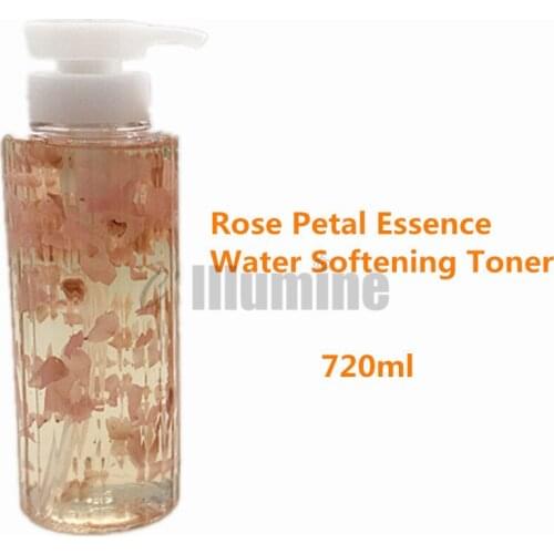 Rose Petal Essence Water Softening Toner Moisturizing Replenishing Water Refining Pores Controlling Oil 720ml