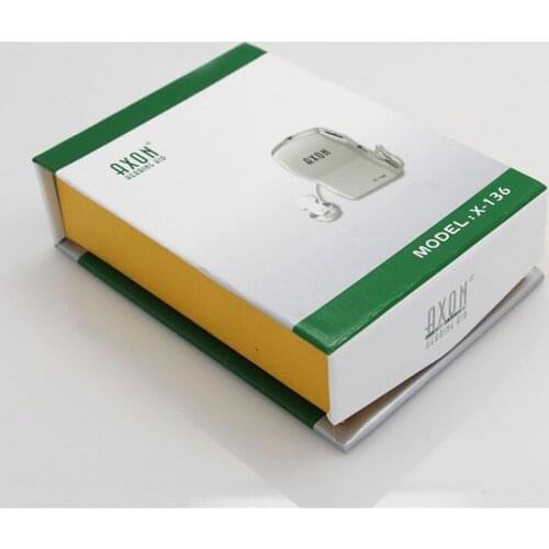 AXON X-136 High Power Wired Box Mini Hearing Aid Sound Amplifier Receiver Amplificador Hearing Device Deaf Aid w/ Retail Box