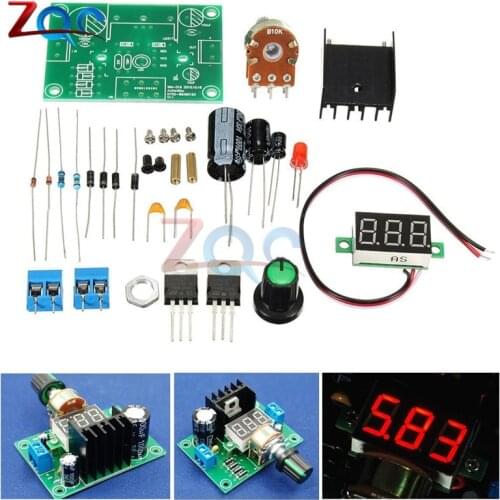 LM317 Adjustable Voltage Regulator Power Board kit Production Electronic DIY Large Secondary School Graduation Design parts