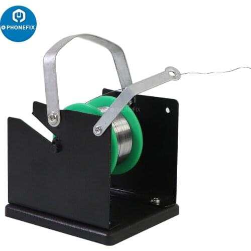 Metal Soldering Wire Stand Holder Tin Wire Frame Line Seat BGA Soldering Station Rework Tools Universal Solder Reel Stand