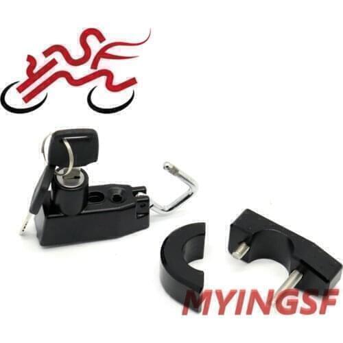 Motorcycle Accessories Anti-theft Helmet Lock Security For HONDA CB400 VTEC CBR500R CB500X CB500F CB650R CB650F CBR650R CBR650F