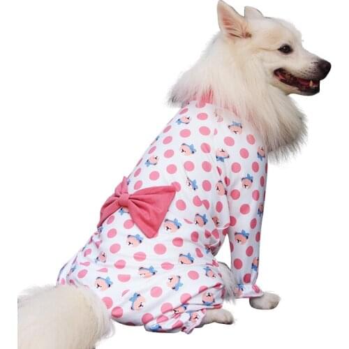 Big Dog Clothes Jumpsuit Welsh Corgi Large Dog Clothes Pajamas Shiba Inu Samoyed Husky Labrador Golden Retriever Clothing Outfit