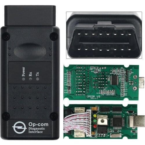 OPCOM for Opel V1.70 V1.99 OBD2 CAN-BUS Code Reader with PIC18F458 FTDI op com Auto Car Diagnostic Tool flash firmware update