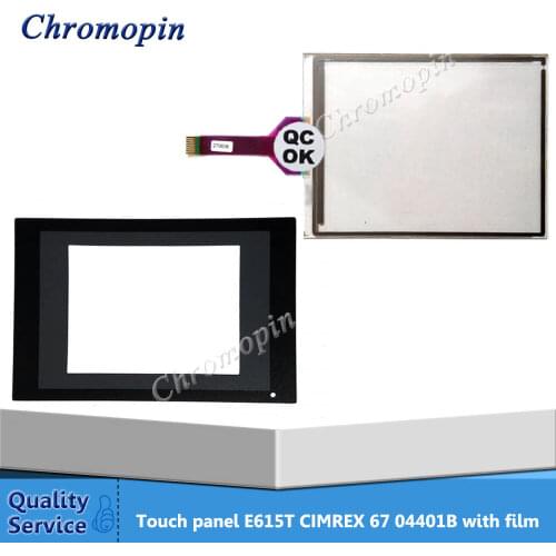 Touch panel screen for Beijer E615T CIMREX 67 04401B M357-12S 6012504 with protective film