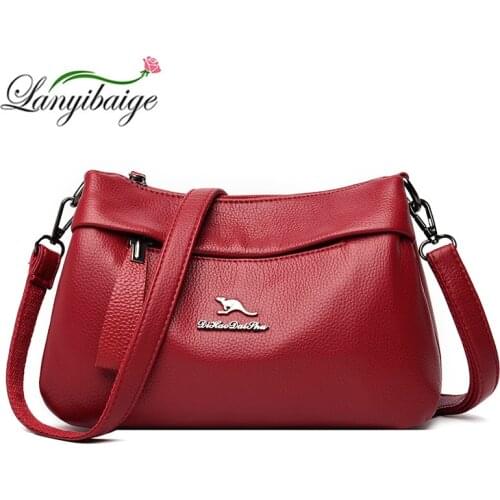 High Quality PU Leather Luxury Tote Bags Designer Casual Womens Handbags Large Capacity Fashion Solid Color Retro Handbags