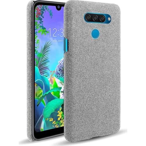 Cloth Cases For LG Q60 K50 Case Slim Retro Cloth Hard Cover For Lg Q60 Q 60 K50 K 50 For Lg Q60 Q 60 K12 Max K12 Prime LMX525BAW
