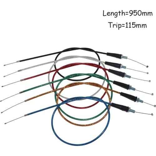 Throttle Cable Line Wire For Pit Dirt Motor Bike Motorcycle XR50 CRF50 CRF70 KLX 110 125 SSR TTR BBR Horizontal Engine