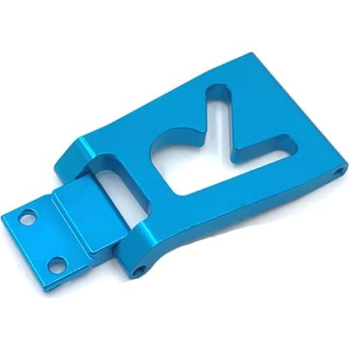 For WLtoys 1/12 124016 124018 Remote Control Car Parts Metal Upgrade Rear Tail Plate Tail Baffle