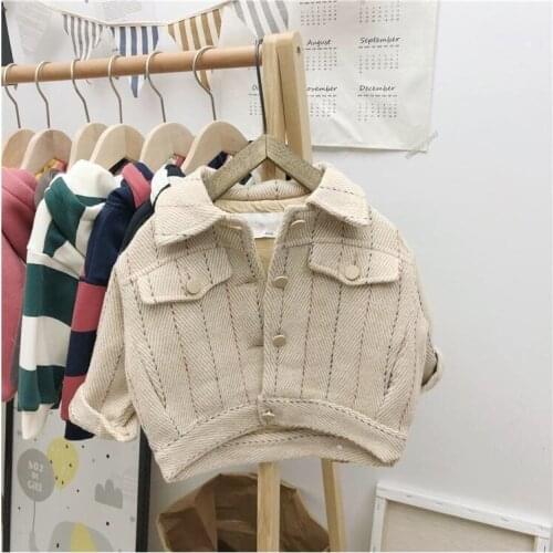 Winter Infant Coat for baby girls boys new fashion baby jacket Kids Warm Outerwear baby coat clothing Plaids and tweeds
