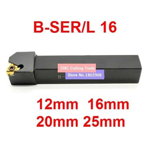 1PCS B-SER1212H16 B-SER1616H16 B-SER2020K16 B-SER2525M16 B-SEL1212H16 B-SEL1616H16 B-SEL2020K16 CNC External thread lathe tool