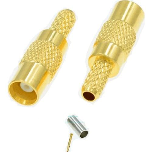 10pcs MCX Female Straight For RG316 RG174 RF Connector