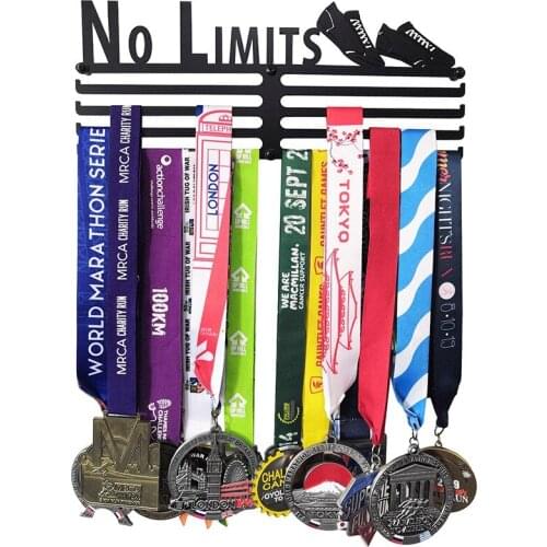 4 Bar No Limits Iron Sport Marathon Medal Hanger