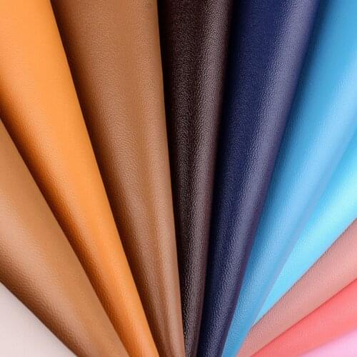 50*135cm 0.65mm Fine lines PU leather Fabric by Meter Synthetic Faux Leather Fabric for Sewing DIY Bag Sofa Furniture Material