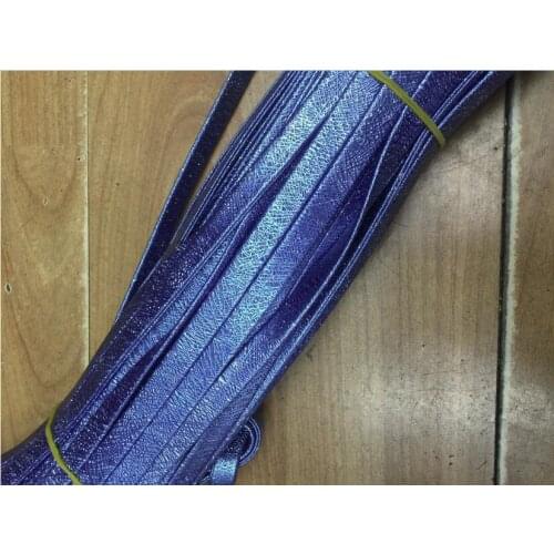 Free shipping Blue 100 Meters 10x1.5mm Sparkling PU Leather Cord fabric Cord For DIY jewelry Bracelet cord