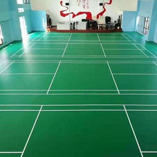 Beable High quality BWF Confirmed Badminton Court Sports Pvc Floor