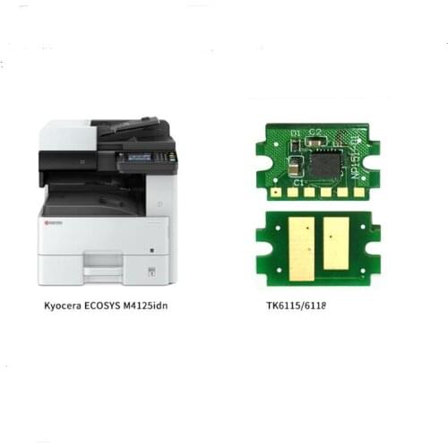 For Kyocera TK6115 TK6118 TK-6115 TK-6118 TK 6115 6118 Toner Chip,For Kyocera M4125 M4132 M4125idn M4132idn 4125 4132 Toner Chip