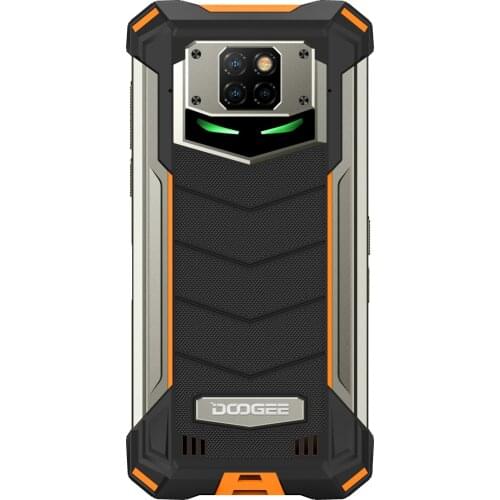 Global Version DOOGEE S88 Plus IP68/IP69K Rugged Mobile Phone 48MP Main Camera 8GB RAM 128GB ROM Android 10 OS 10000mAh Battery