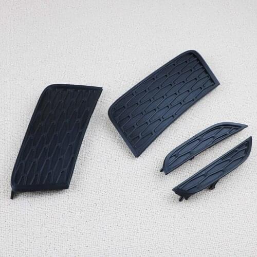 Left&Right Front Bumper Lower&Upper Fog Lamp Bezel For Land Rover Range Rover Evoque Pure 2012 2013 2014 2015