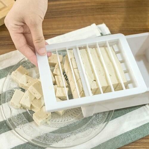 Creativecut Tofu Device Multi-function Tofu Cake Pastry Cutter Jelly Divider Simple DIY Not Hurt Your Hands Kitchen Tools