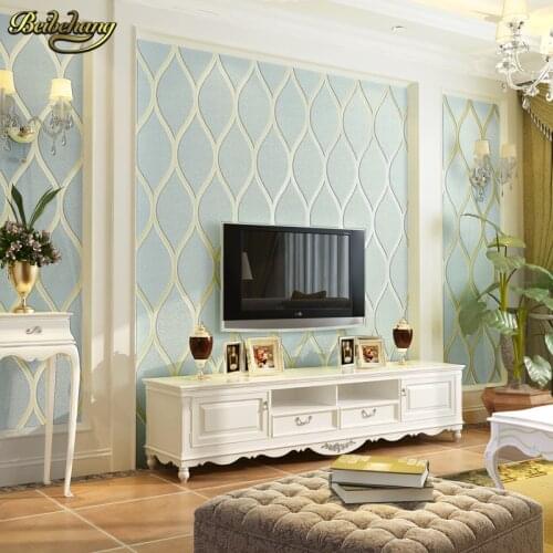 Beibehang wave sala wallpaper for walls 3d papel de parede bedroom living room sofa backg roumd wall paper roll wall paper