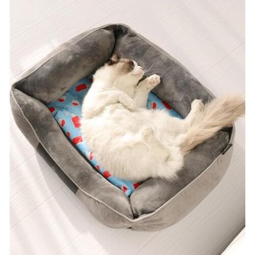 Cooling Mat Ice Pad Mattress Medium Large Cat Cushion Keep Cool Bed Gel Pet Cooling Mat for Dogs Cats XL XXL in Hot Summer