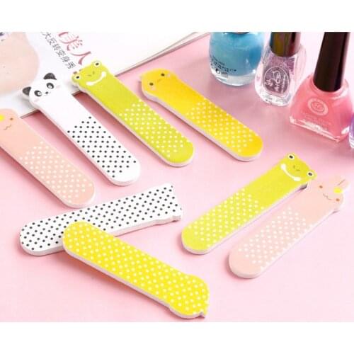 2 Pcs Nail File Buffer Double Side Of The Nail File Buffer Trimmer Lime Buffer In The Nail Art Ongle Nail Art Tool