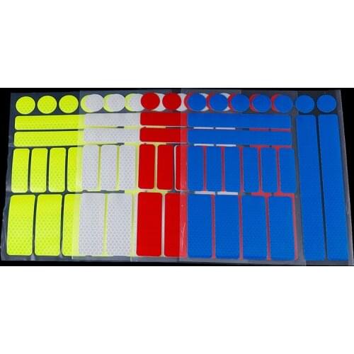 Car Safety Warning Tape Reflective Strips Bumper Bike Decal Sticker Car Sticker Car-styling