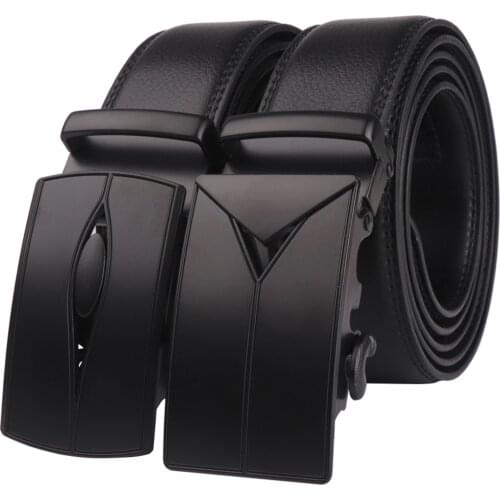 Male automatic buckle belts for men authentic girdle trend mens belts ceinture Fashion designer women jean belt