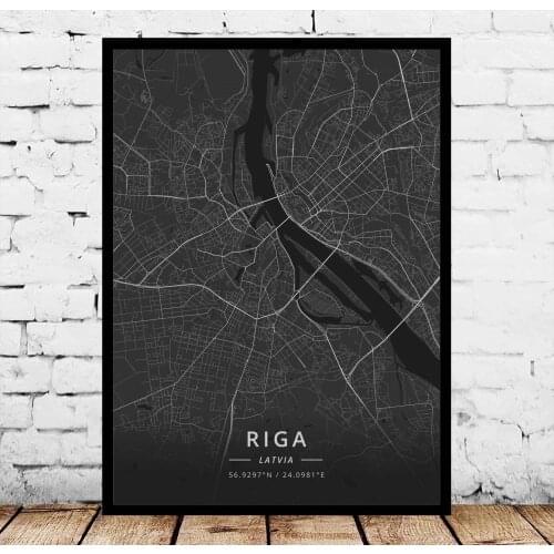 Riga Latvia Poster