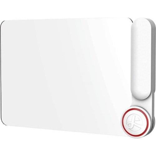 Handheld Frameless Optical Magnifier Portable Lightweight Rectangle Magnifying Glass for Old People Reading Books