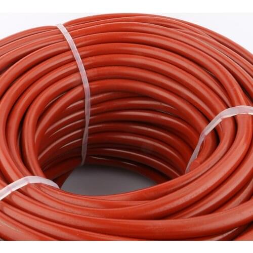 RED Diameter 12 mm Silicone Rubber Rod Silicon Cord Silicone Bar
