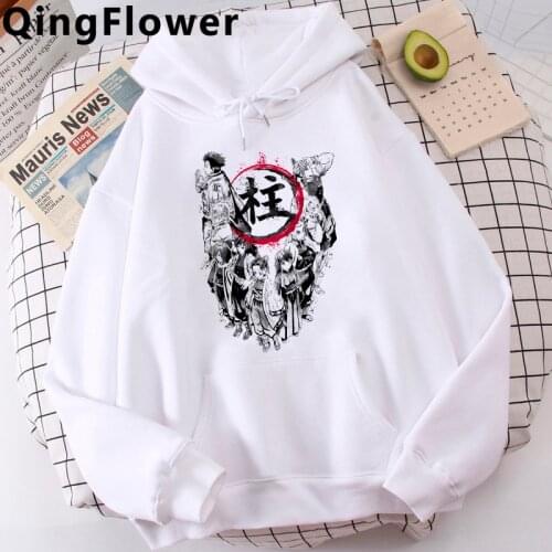 Anime Demon Slayer Rengoku Inosuke Nezuko Kimetsu No Yaiba Zenitsu hoodies men printed Oversized male sweatshirts printed