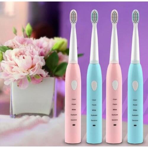 Ultrasonic Sonic Electric Toothbrush Rechargeable Tooth Brushes Washable Electronic Whitening Teeth Brush Adult Timer