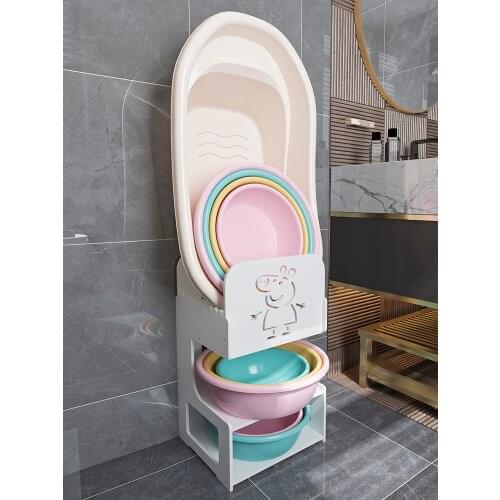 Toilet rack, basin, bathroom storage rack basin rack floor basin rack