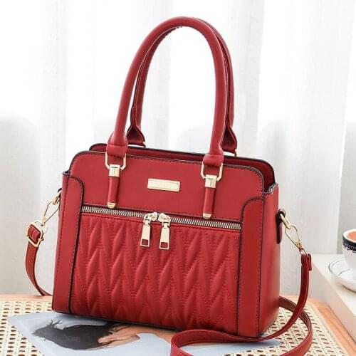DL097-31 Female Bag New Style Shoulder Bag messenger Bag Simple Trend Atmospheric Rhombus Handbag