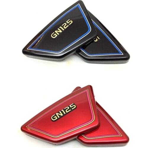 1Pair Right & Left Frame Side Covers Panels for suzuki GN 125 GN125 Black or Red
