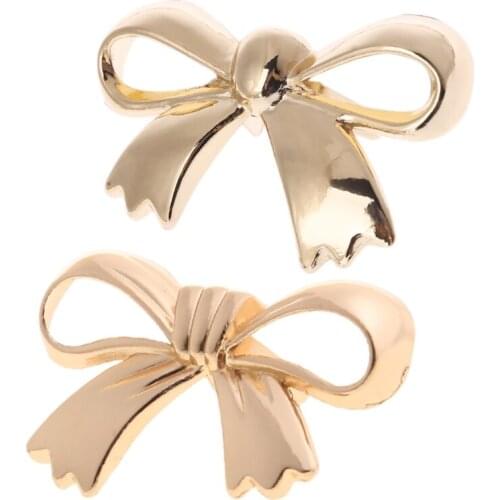 1PC Cute Bowknot Metal Decoration DIY Handbag Purse Bag Accessories