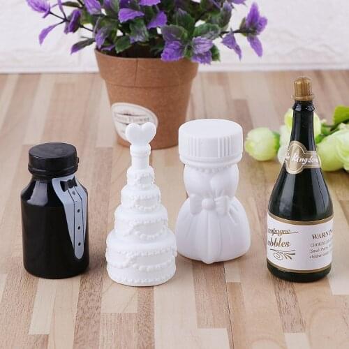 10pcs/lot Empty Bubble Soap Bottles Wedding Decoration Mariage Boda Childrens Toy Bubbles Maker Kids Outdoor Toys